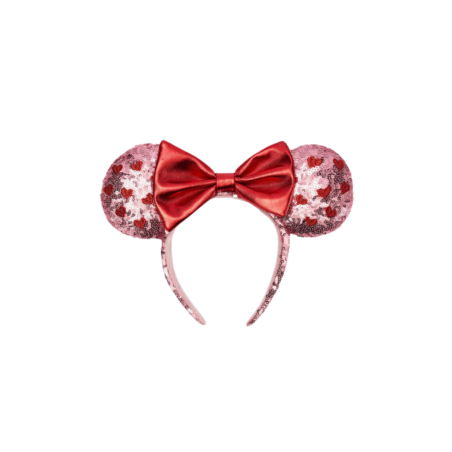 Ears sequins valentine's day Minnie Mouse Disney Import