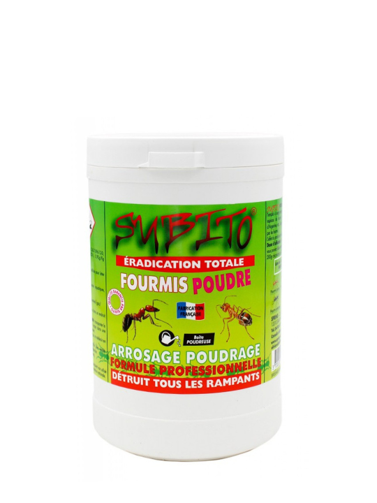 Poudre anti fourmi 400 g SUBITO Elimination efficace des fourmis