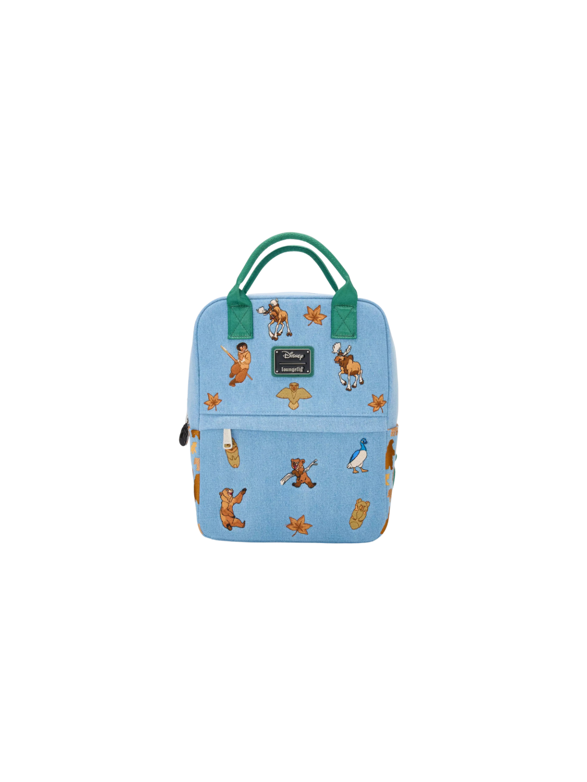 Sac à dos embroidered icons denim Frère des ours LOUNGEFLY Import - Livraison 03/2026