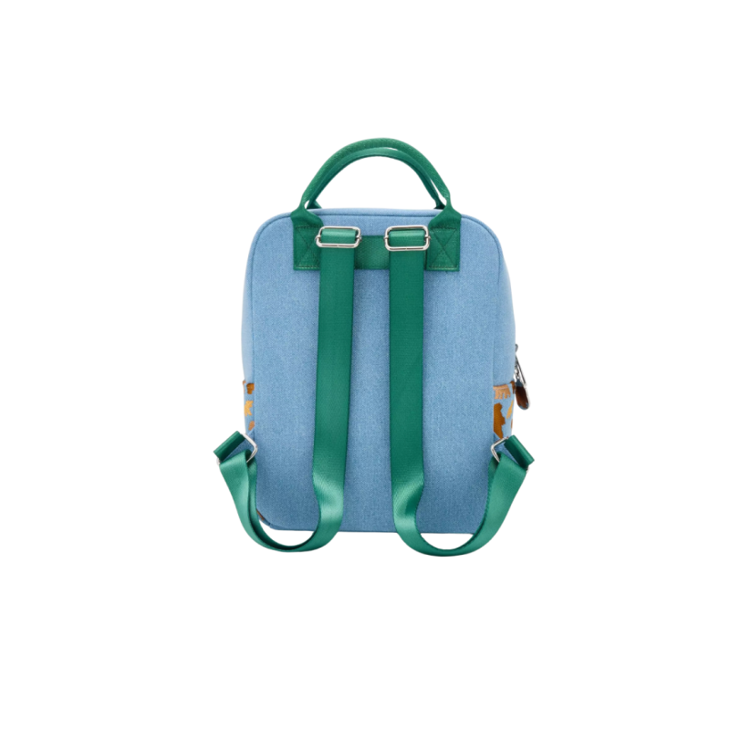 Sac à dos embroidered icons denim Frère des ours LOUNGEFLY Import - Livraison 03/2026