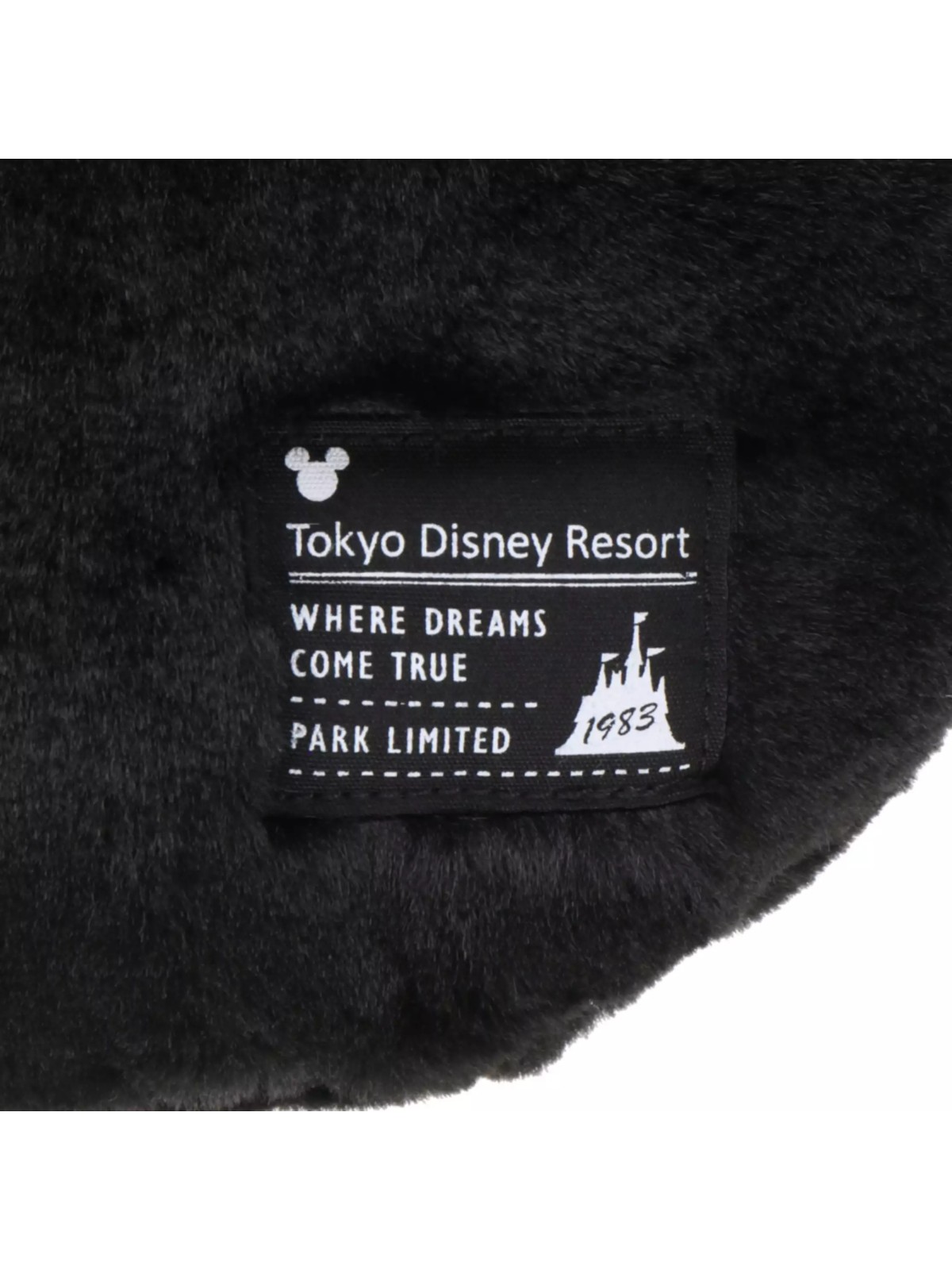 Sac à bandoulière mickey noir Import Japon