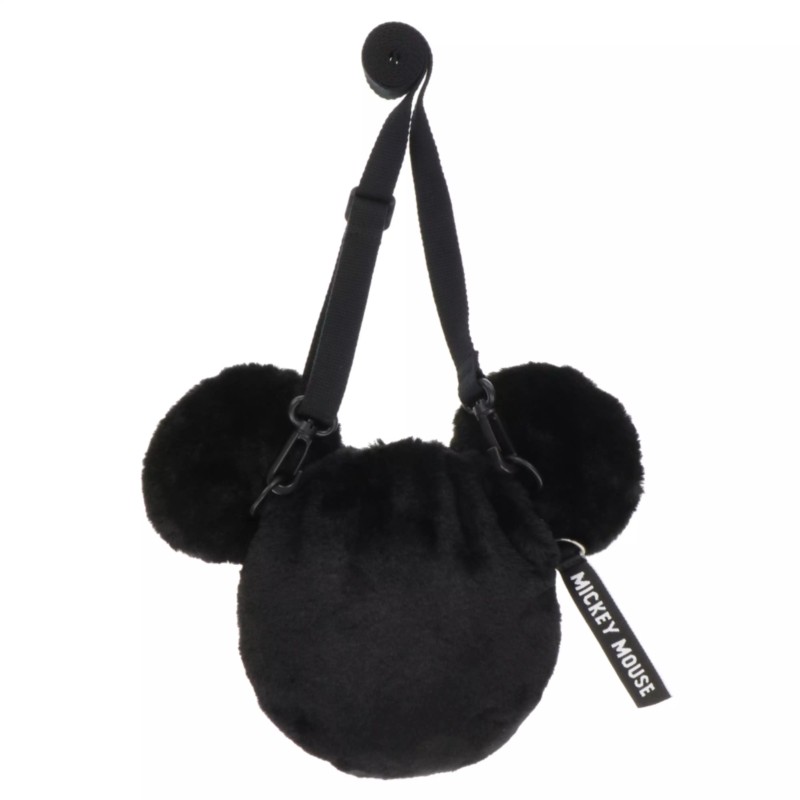 Sac à bandoulière mickey noir Import Japon