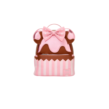 Sac à dos strawberry chocolate cupcake Minnie Mouse LOUNGEFLY Import - Livraison 04/2026
