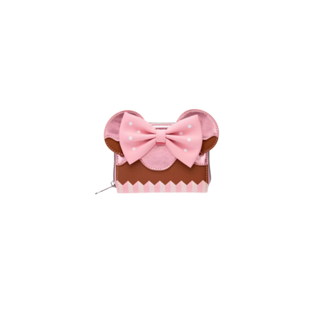 Portefeuille Strawberry chocolate cupcake Minnie Mouse LOUNGEFLY Import - Livraison 04/2026