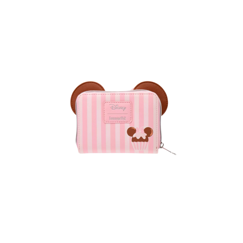 Portefeuille Strawberry chocolate cupcake Minnie Mouse LOUNGEFLY Import - Livraison 04/2026