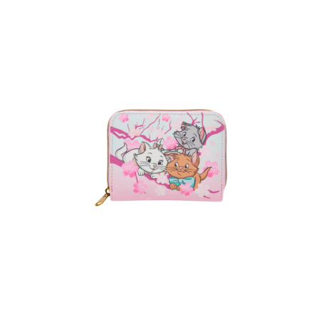Portefeuille Kitten cherry blossom Les Aristochats LOUNGEFLY Import - Livraison 04/2026