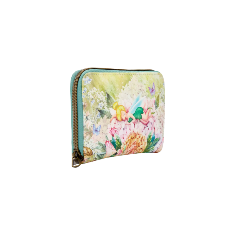Portefeuille Clochette flowers Peter Pan LOUNGEFLY Import - Livraison 04/2026