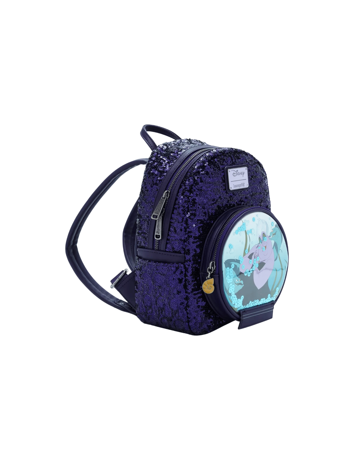Sac à dos sequins snowglobe Ursula La petite sirène LOUNGEFLY Import
