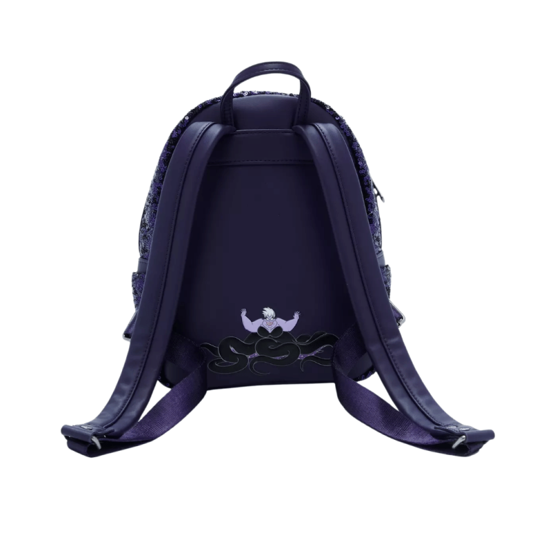 Sac à dos sequins snowglobe Ursula La petite sirène LOUNGEFLY Import
