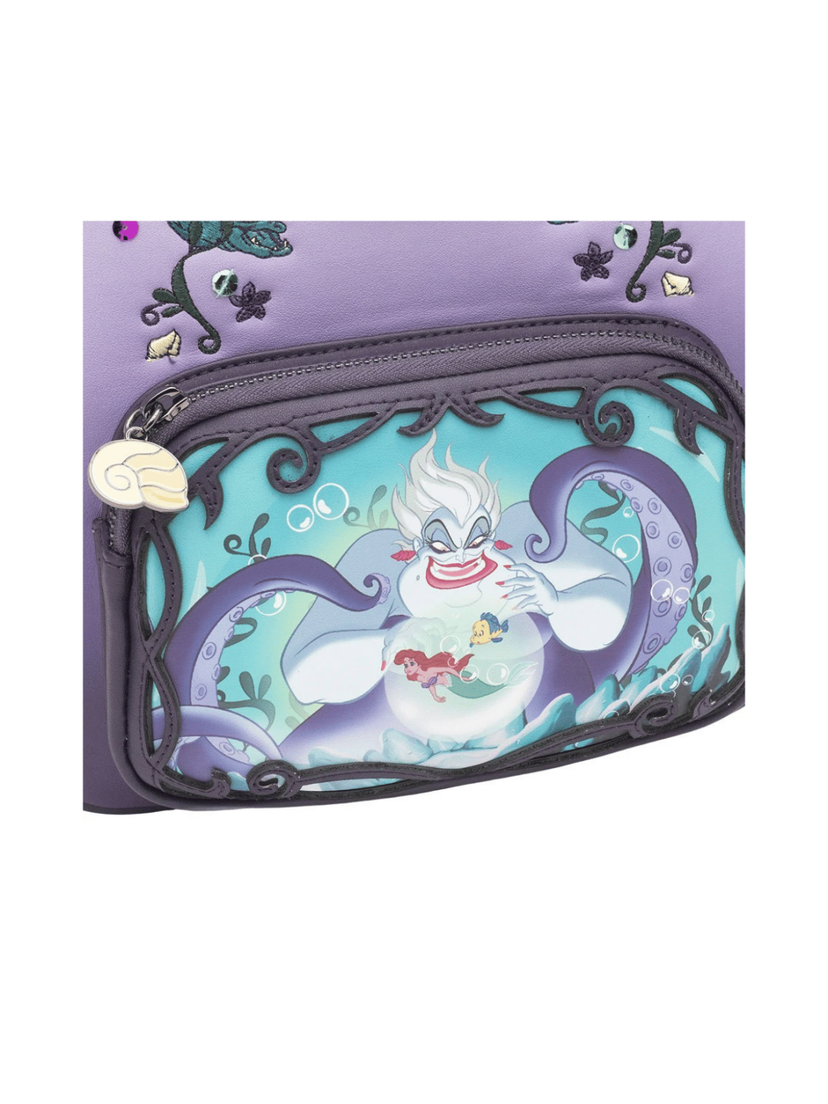 Sac à dos villains scène Ursula La petite sirène LOUNGEFLY Import