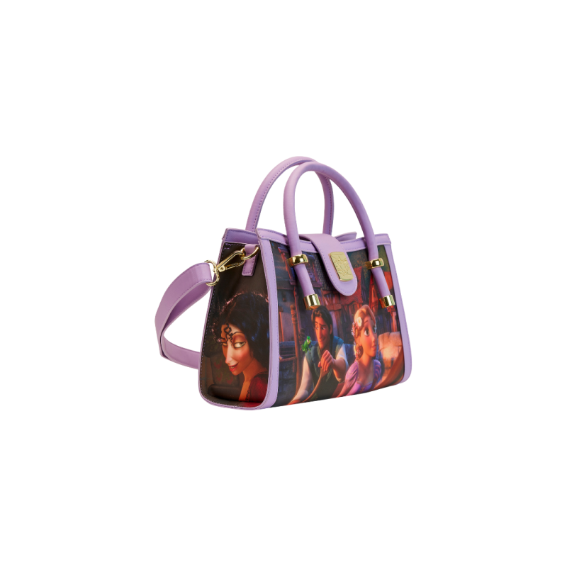 Sac à bandoulière scène Raiponce LOUNGEFLY Import