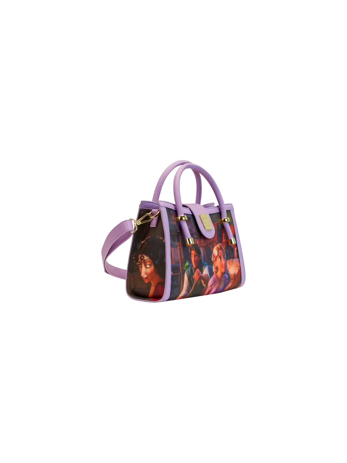 Sac à bandoulière scène Raiponce LOUNGEFLY Import