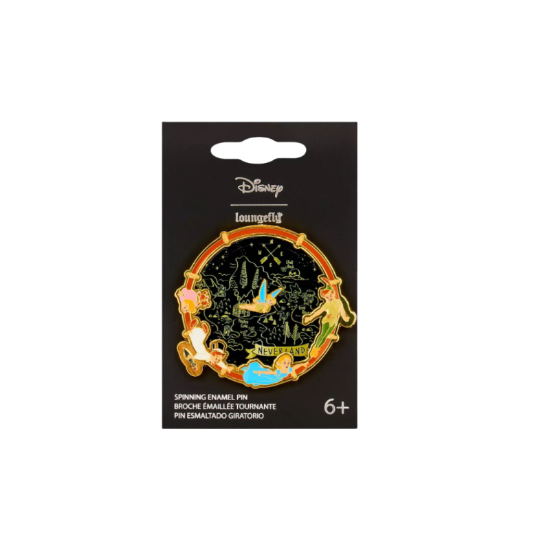 Pin's spinning Peter Pan LOUNGEFLY Import