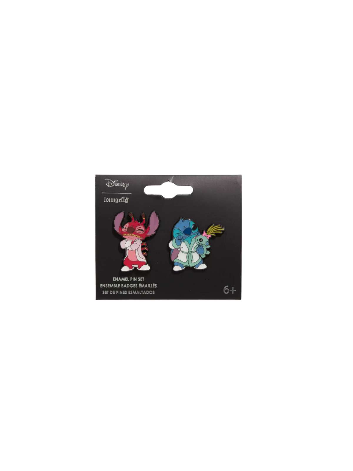 Pin's Stitch & Leroy LOUNGEFLY Import