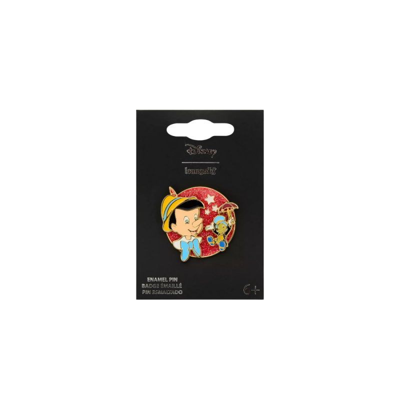 Pin's Pinocchio & Jiminy LOUNGEFLY Import