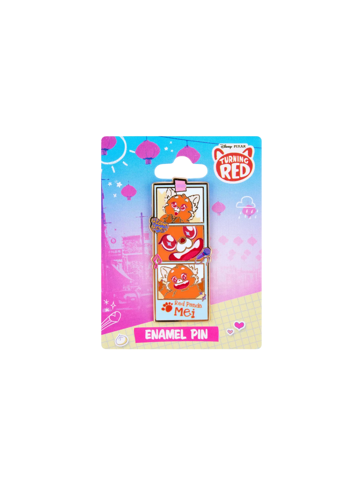 Pin's photo strip Alerte rouge Disney Import