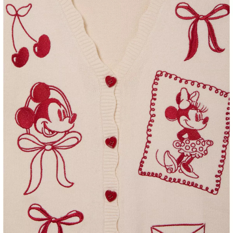 Gilet Saint-Valentin pour femme Mickey et Minnie Disney