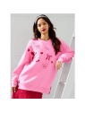 Sweat-shirt rose Saint-Valentin  Mickey et Minnie Disney