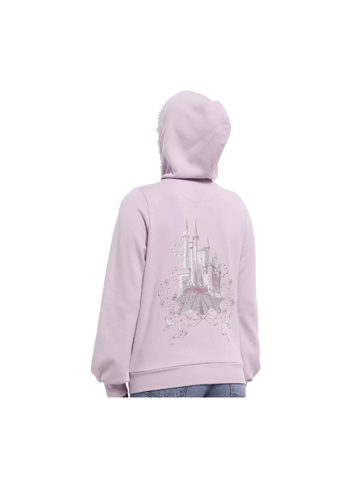 Sweat à capuche pailleté Princesse Disney