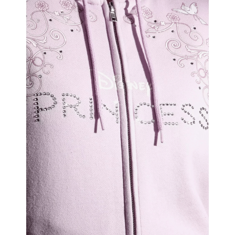 Sweat à capuche pailleté Princesse Disney