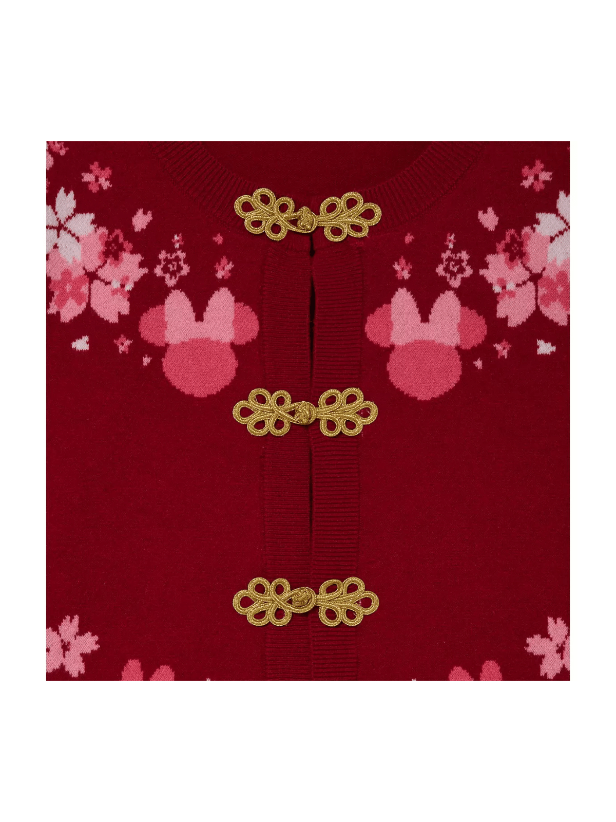 Gilet fleuri Nouvel An lunaire Minnie Mouse Disney