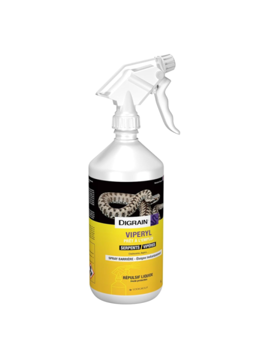 Répulsif Serpents Vipères DIGRAIN 1L : Protection contre les serpents, les vipère