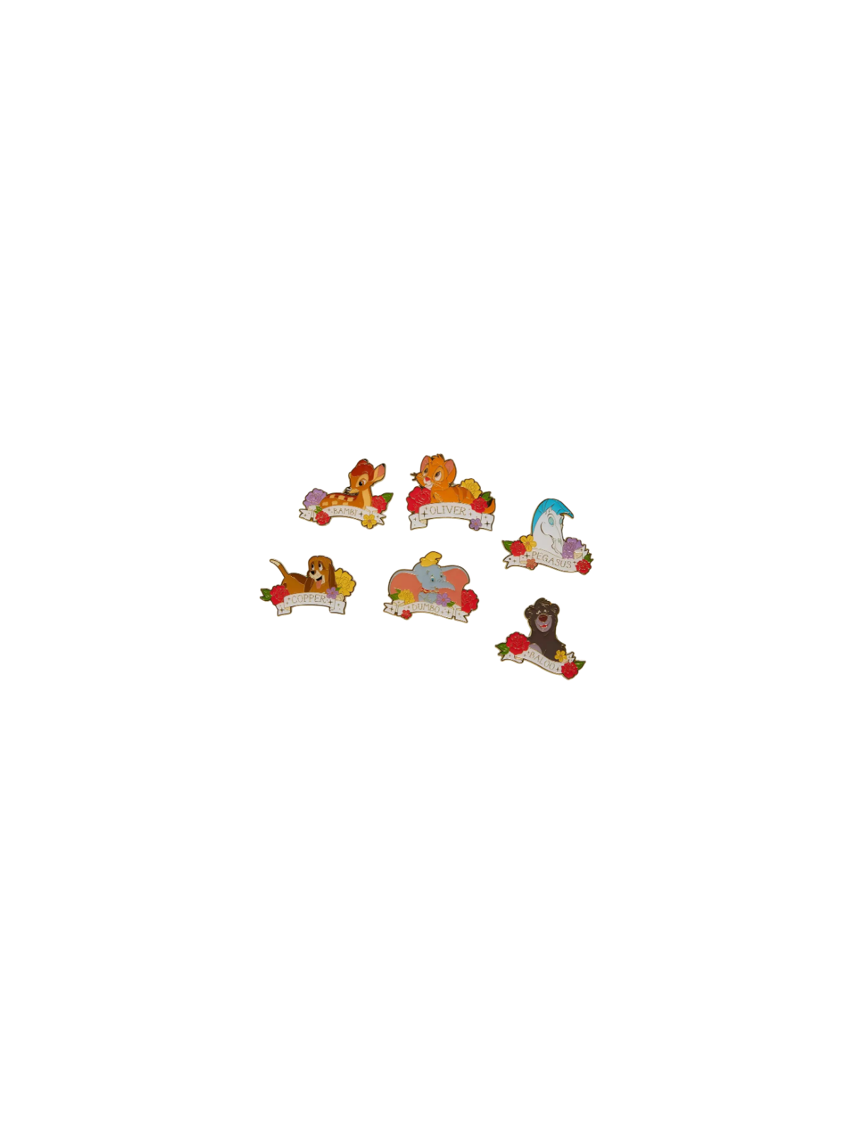 Pin's Blind box Animals tattoo LOUNGEFLY Import