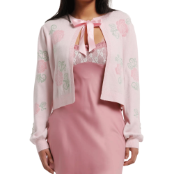 Gilet à nouer sur le devant Marie Roses Les Aristochats Disney