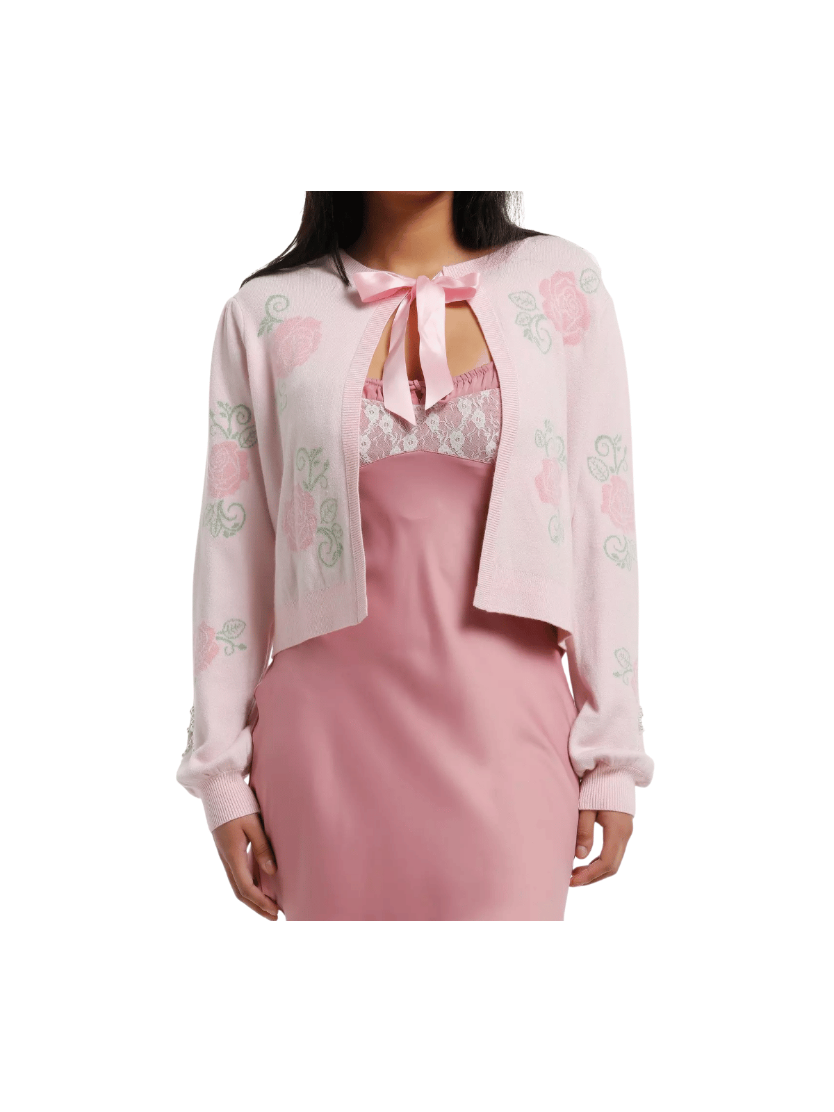 Gilet à nouer sur le devant Marie Roses Les Aristochats Disney