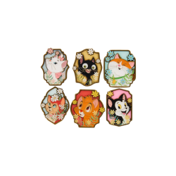 Pin's Blind box Cats portraits Disney LOUNGEFLY Import