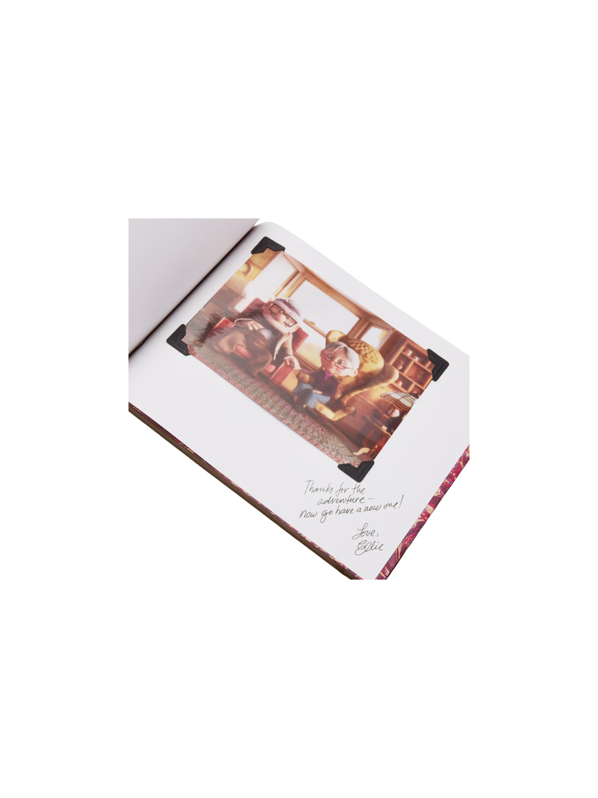 Mini journal réplique du livre d'aventures Là-haut Disney
