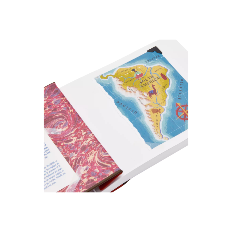Mini journal réplique du livre d'aventures Là-haut Disney