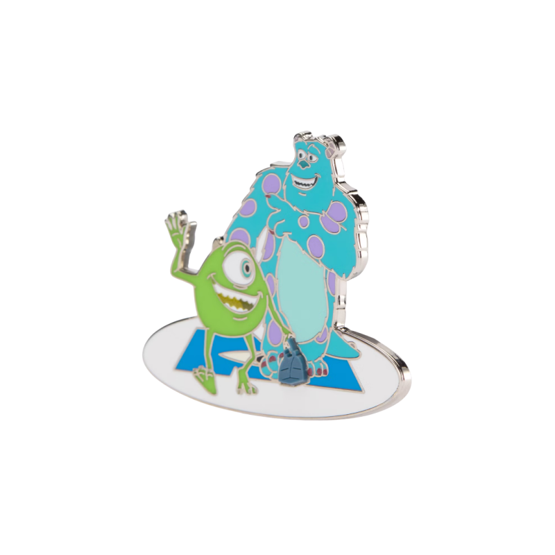 Pin's Bob Razowski et Jacques Sullivan Monstres et Cie Disney