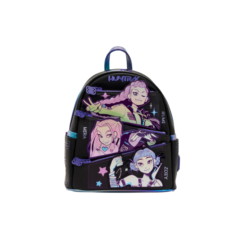 Sac à dos Huntrix K-POP Démons Hunter LOUNGEFLY - Livraison 02/2026
