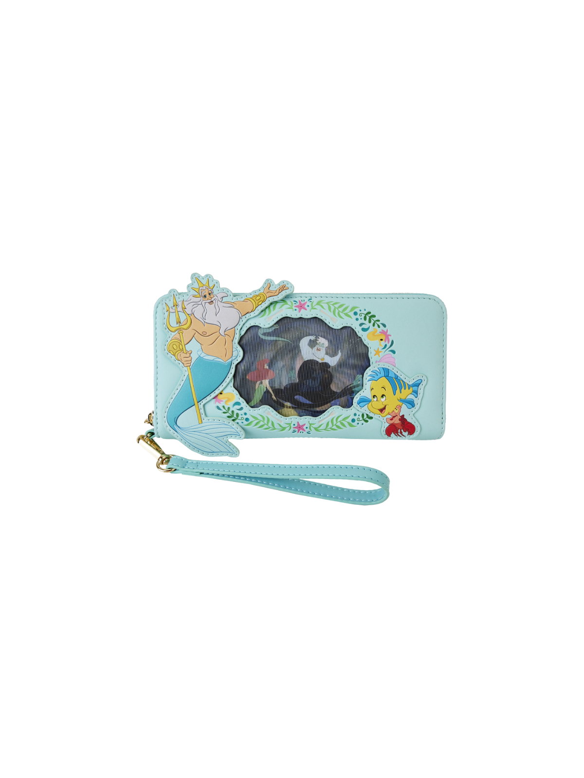Portefeuille ariel lenticulaire La petite sirène LOUNGEFLY Import