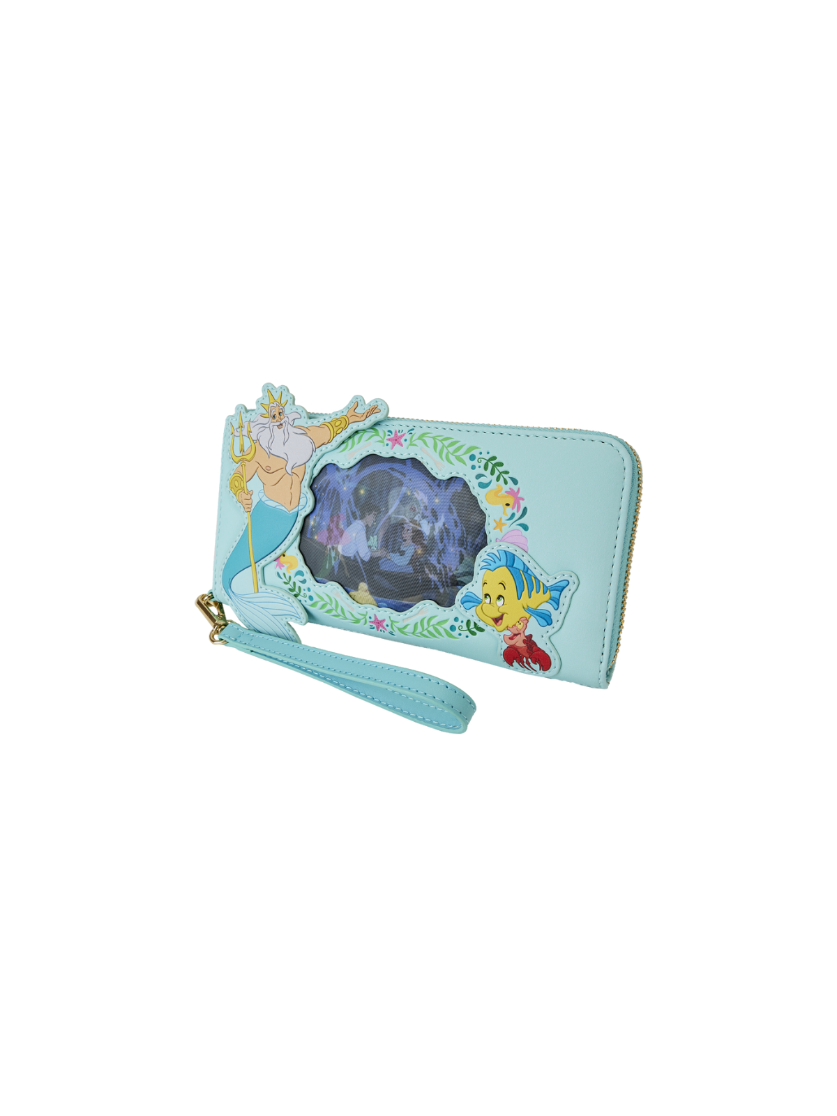 Portefeuille ariel lenticulaire La petite sirène LOUNGEFLY Import