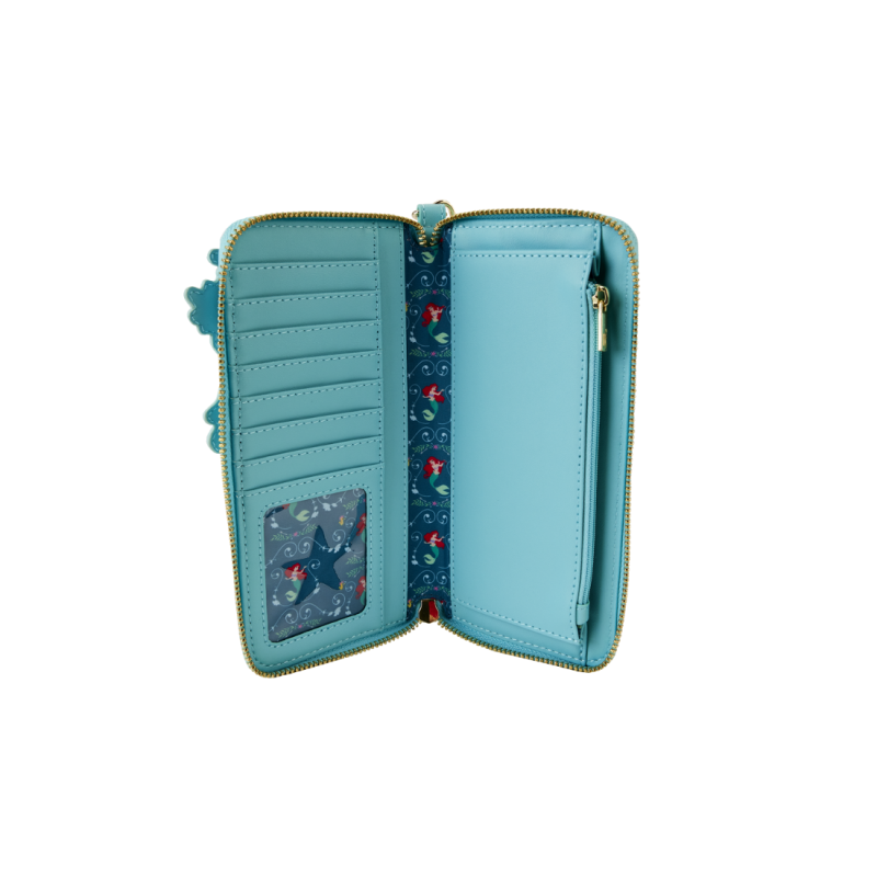 Portefeuille ariel lenticulaire La petite sirène LOUNGEFLY Import