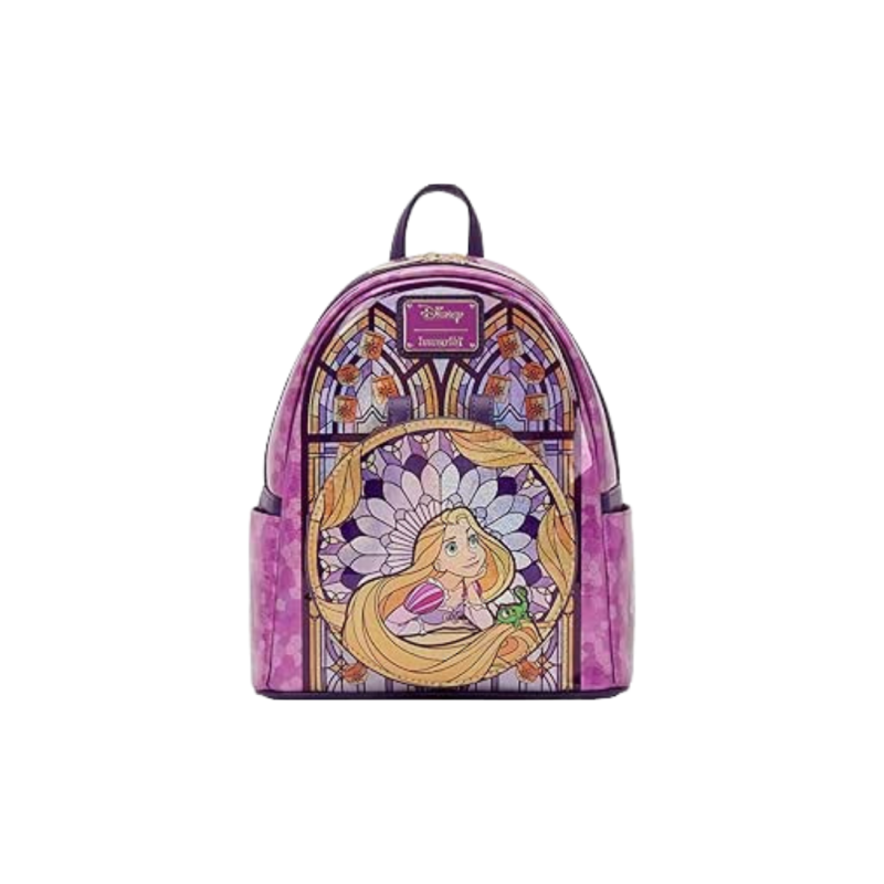 Sac à dos Stained glass Raiponce LOUNGEFLY Import - Livraison 03/2026