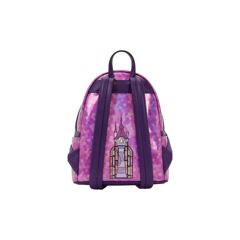 Sac à dos Stained glass Raiponce LOUNGEFLY Import - Livraison 03/2026