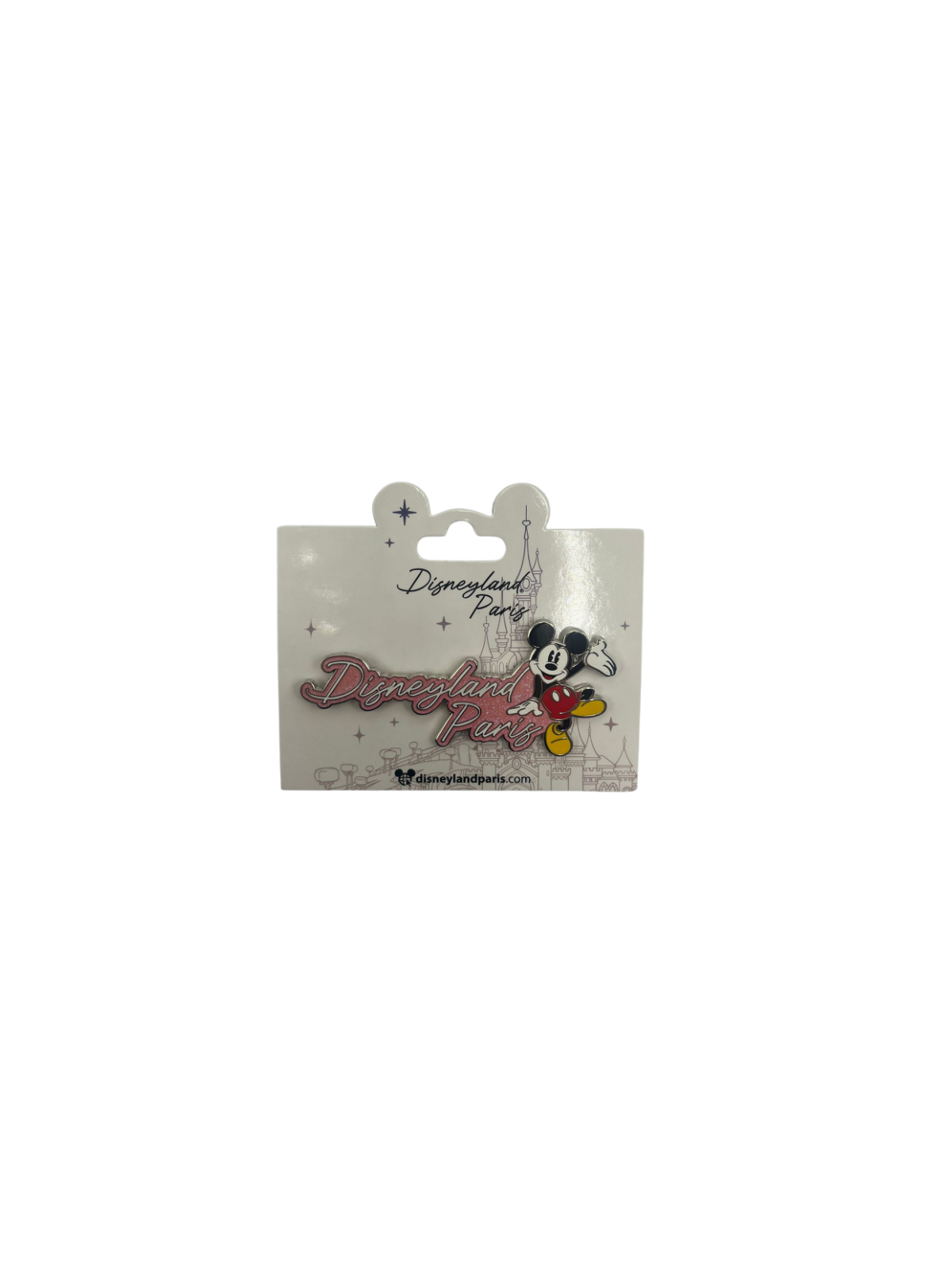 Pin's Disneyland Paris rose Mickey