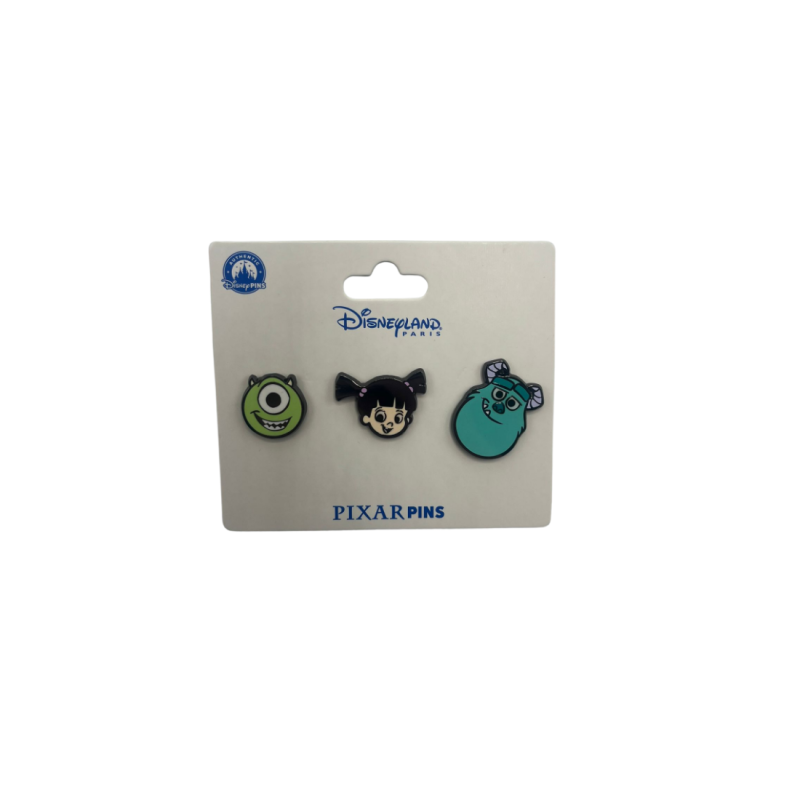 Set Pin's mini Monstres & cie Disneyland paris
