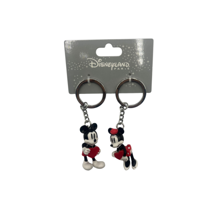 Porte clés duo Mickey & Minnie Disneyland paris