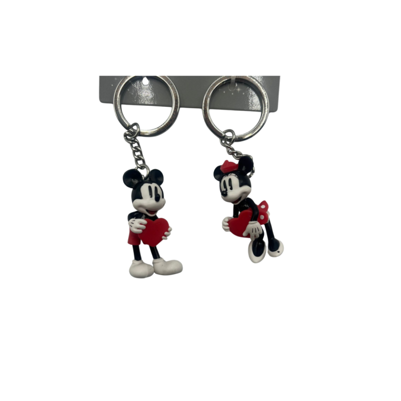 Porte clés duo Mickey & Minnie Disneyland paris