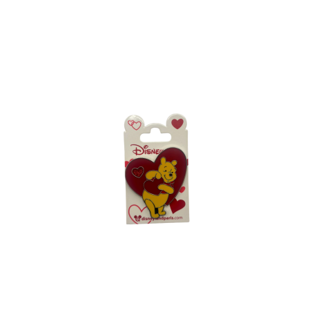 Pin's coeur Winnie l'ourson Disneyland paris