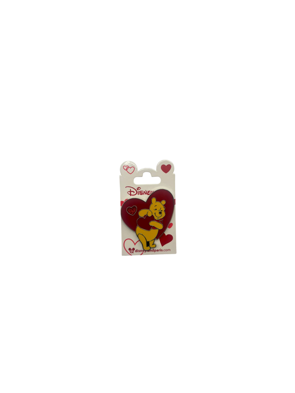 Pin's coeur Winnie l'ourson Disneyland paris