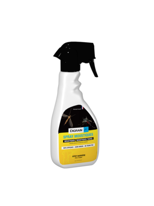 Anti moustiques Digrain 500 ml I8154 : Protégez-vous efficacement