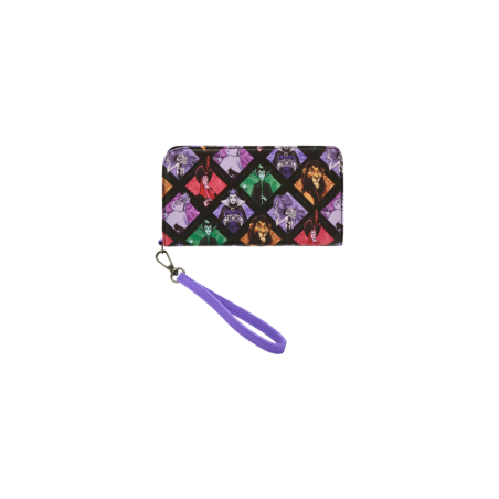 Portefeuille panel tech villains LOUNGEFLY Import