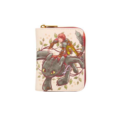 Portefeuille Toothless & Hiccup Dragons LOUNGEFLY Import