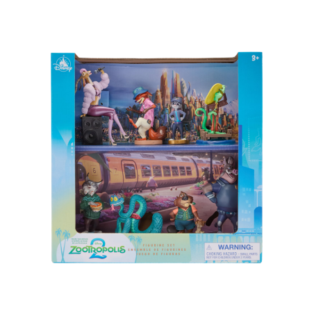 Coffret deluxe de figurines Zootopie 2 Disney