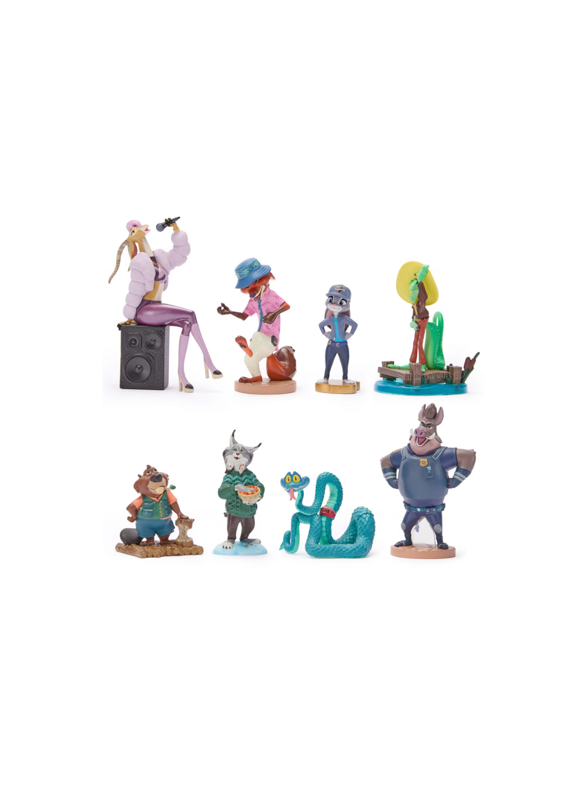 Coffret deluxe de figurines Zootopie 2 Disney